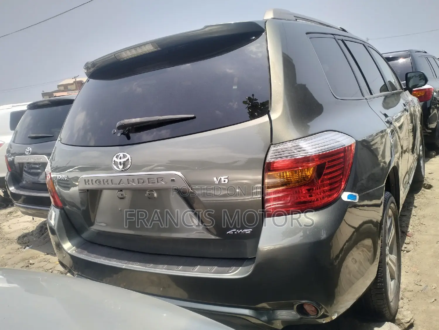 Toyota Highlander 2010 Gray