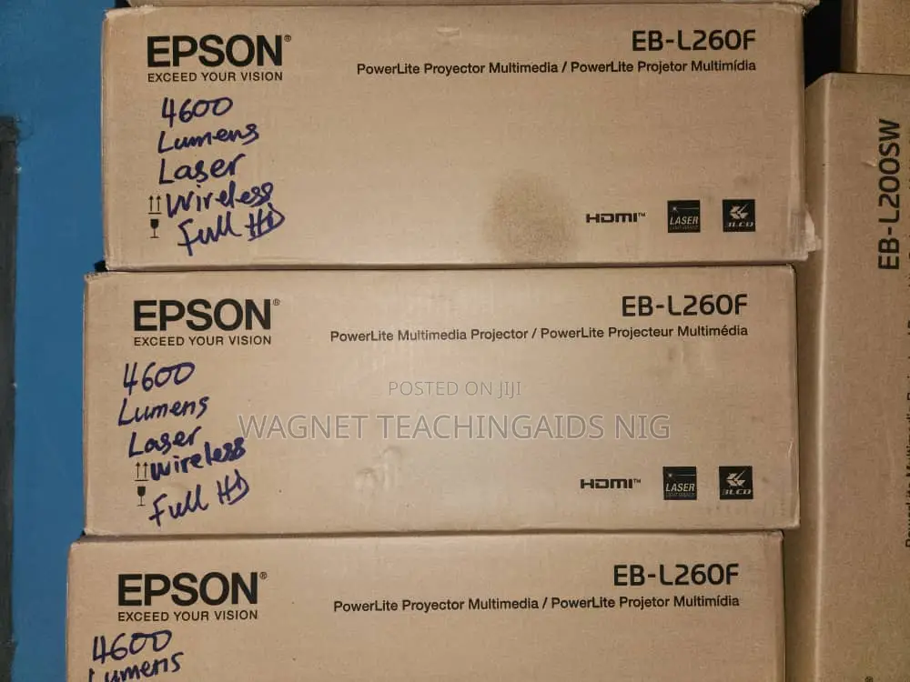 Epson Eb-L260f Full Hd Laser Projector (4600 Ansi Lumens)