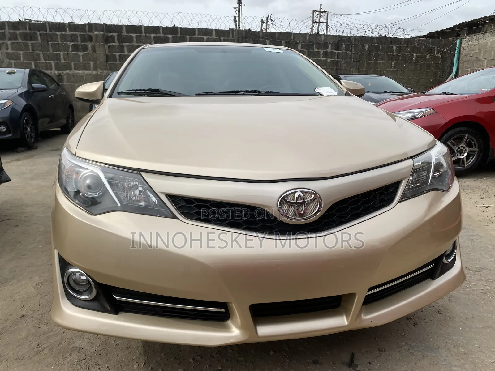 Toyota Camry XLE V6 4dr Sedan (3.5L 6cyl 6A) 2013 Gold