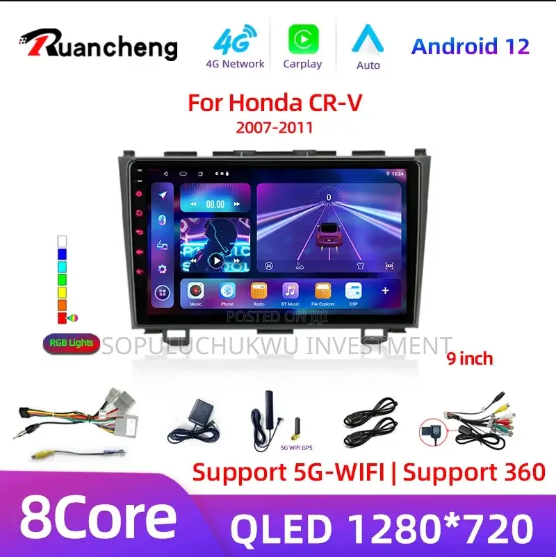 Car Android System Honda CRV 2007-2011
