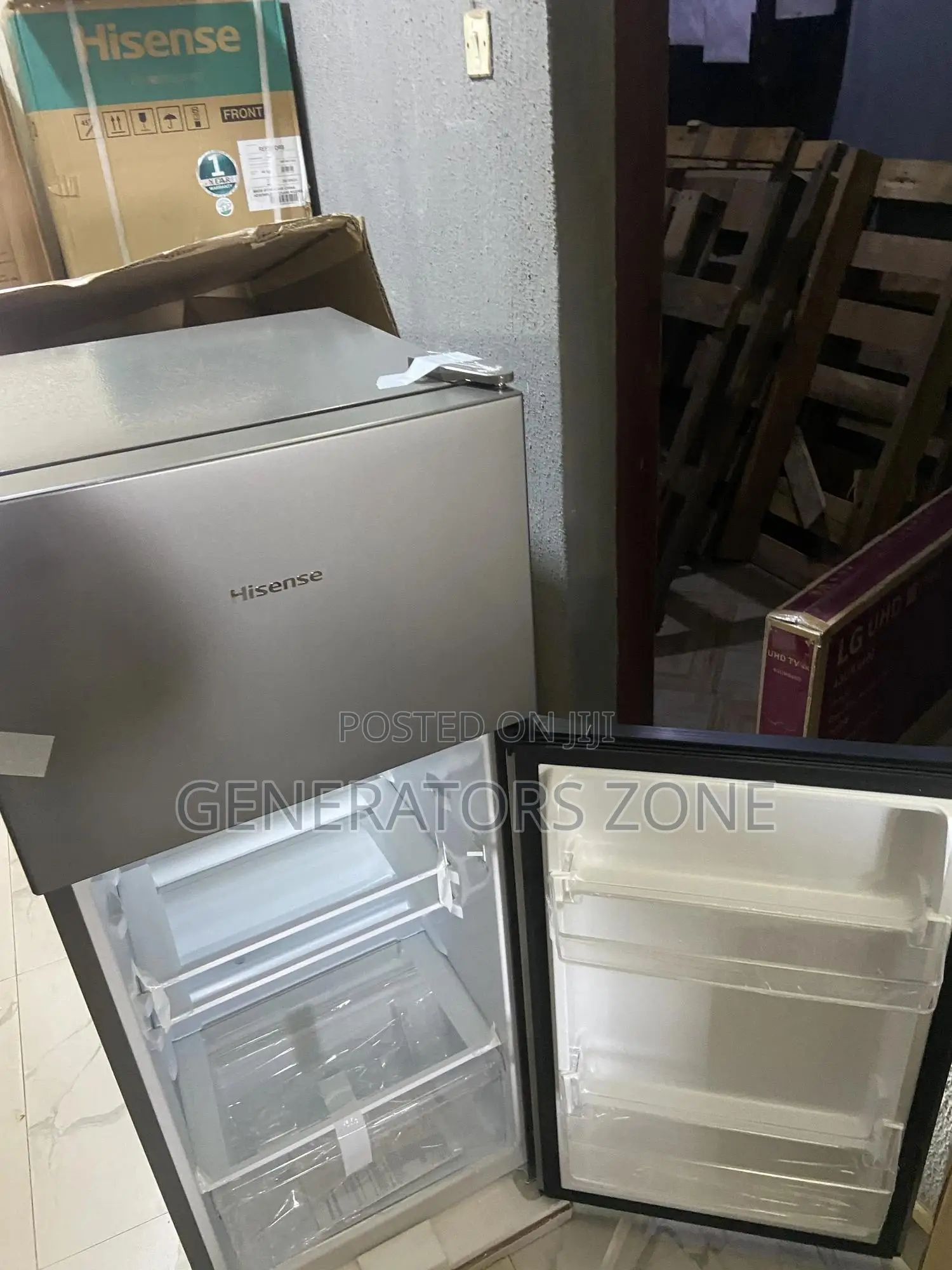 The Brand New Hisense 150l Refrigerator