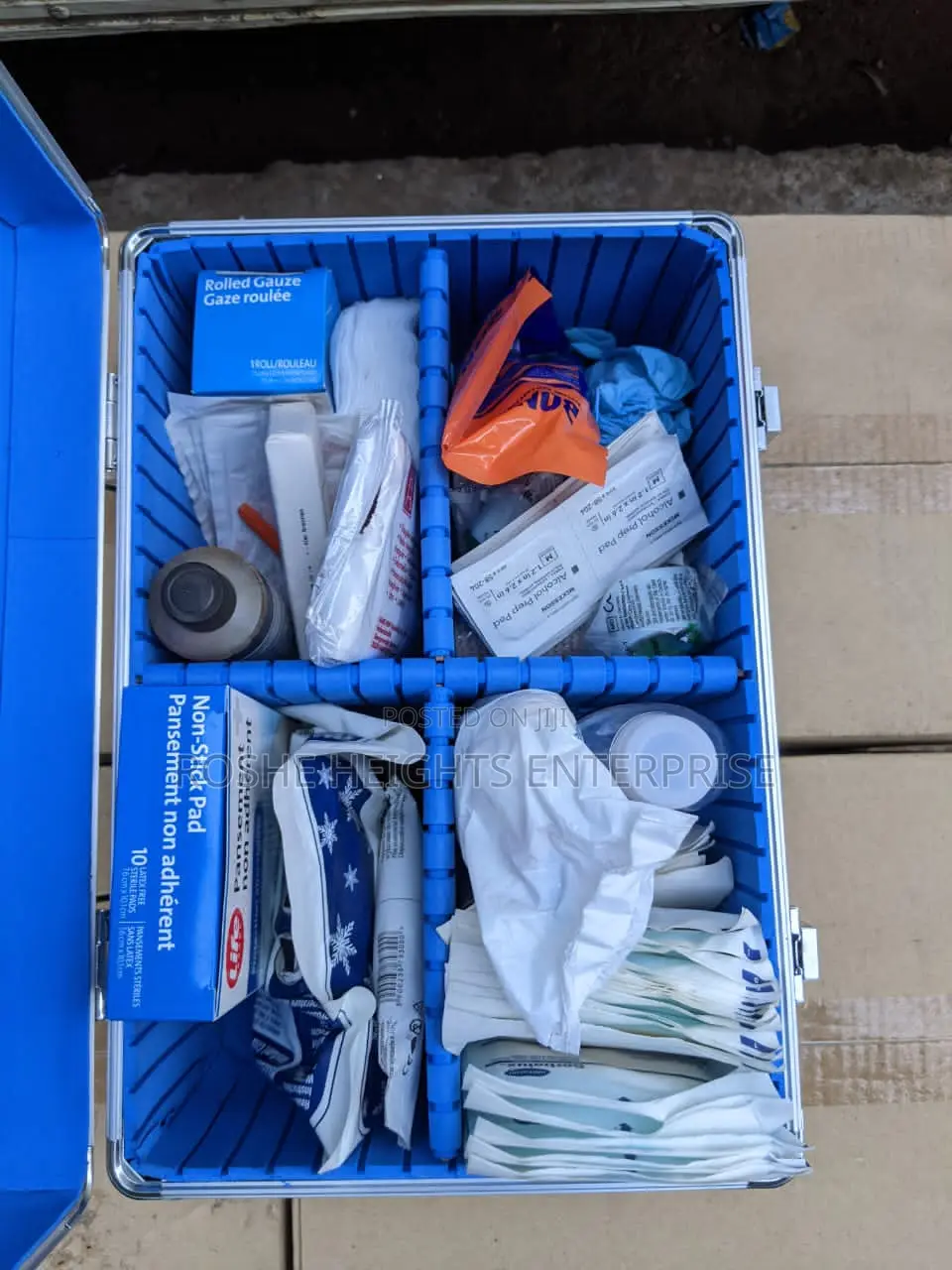 Fully Kitted First Aid Box