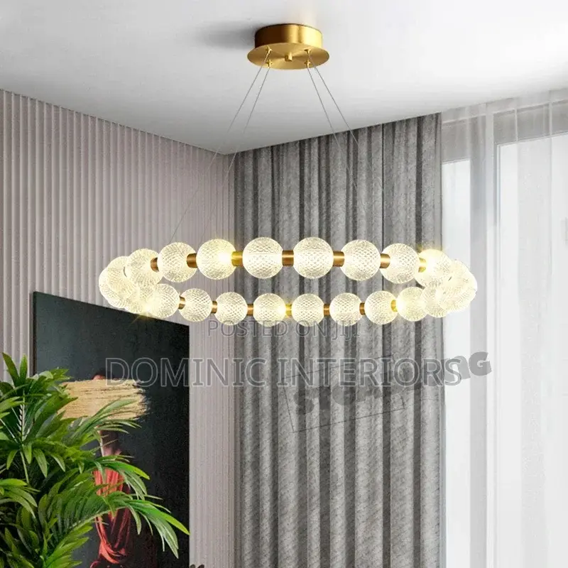 Glass Ball Hanging Lustre Light