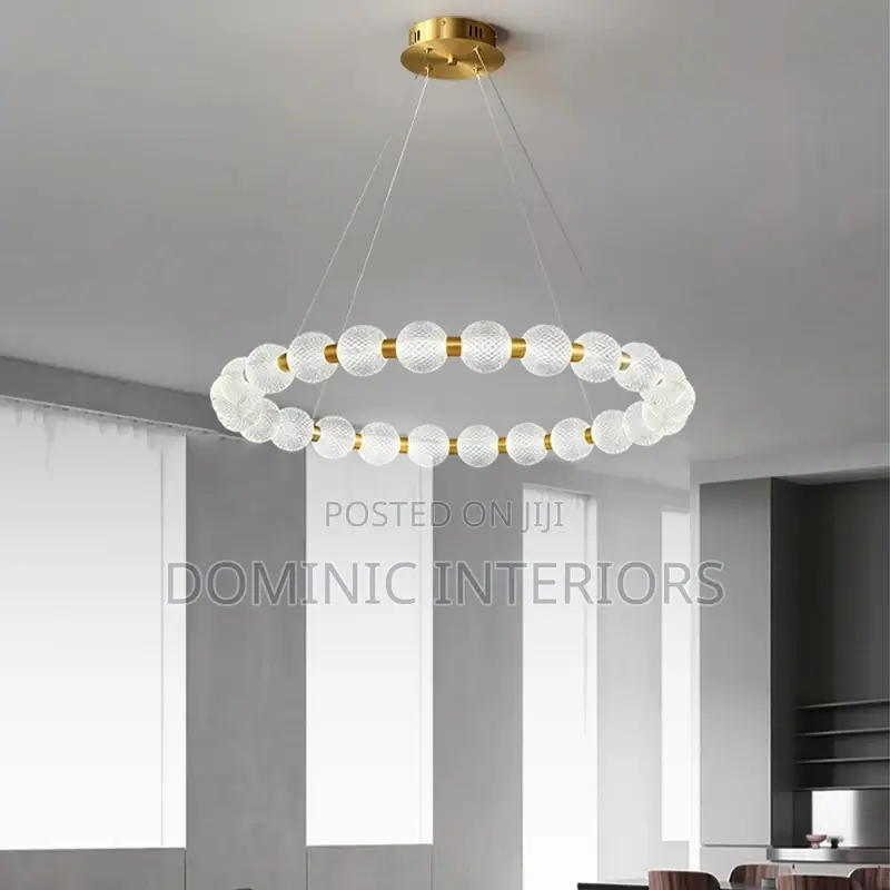 Glass Ball Hanging Lustre Light