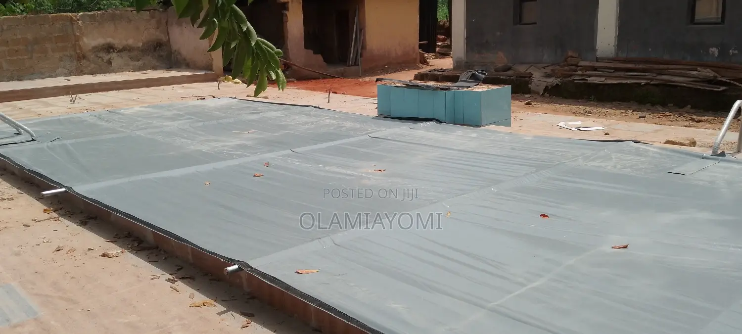 Semi-Authomated Swimming Pool Cover