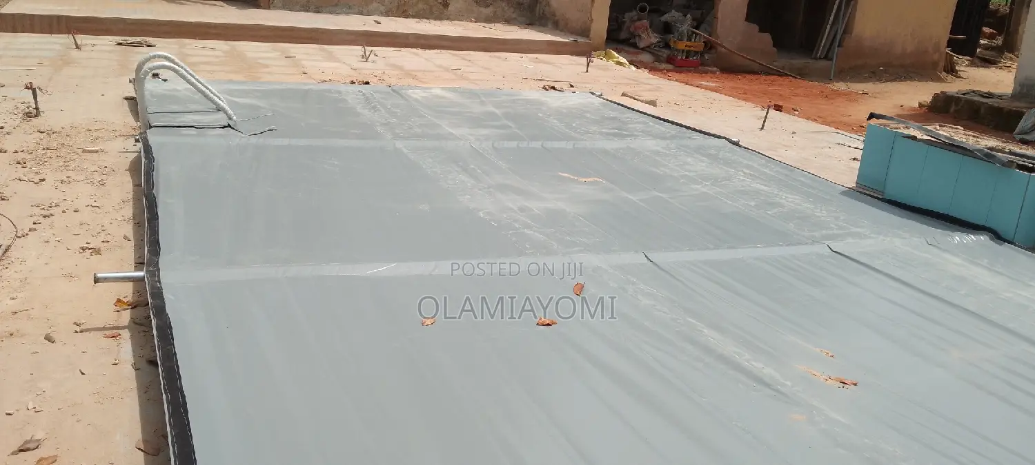 Semi-Authomated Swimming Pool Cover