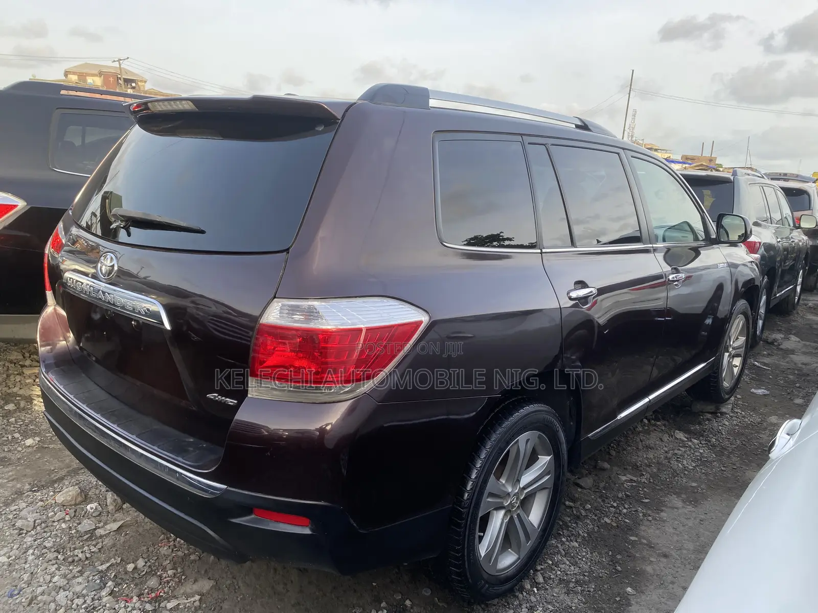 Toyota Highlander Limited 2012 Purple