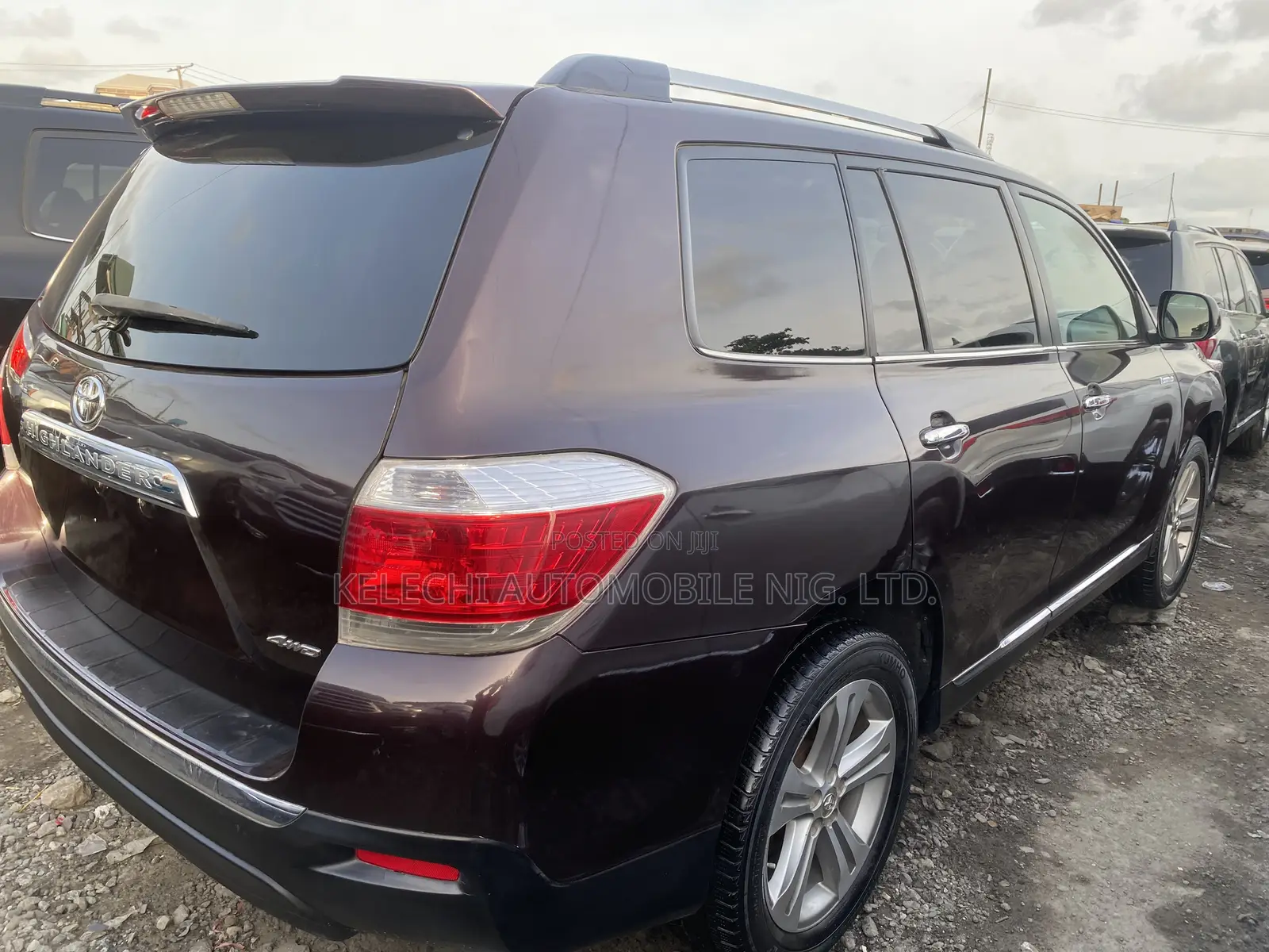 Toyota Highlander Limited 2012 Purple