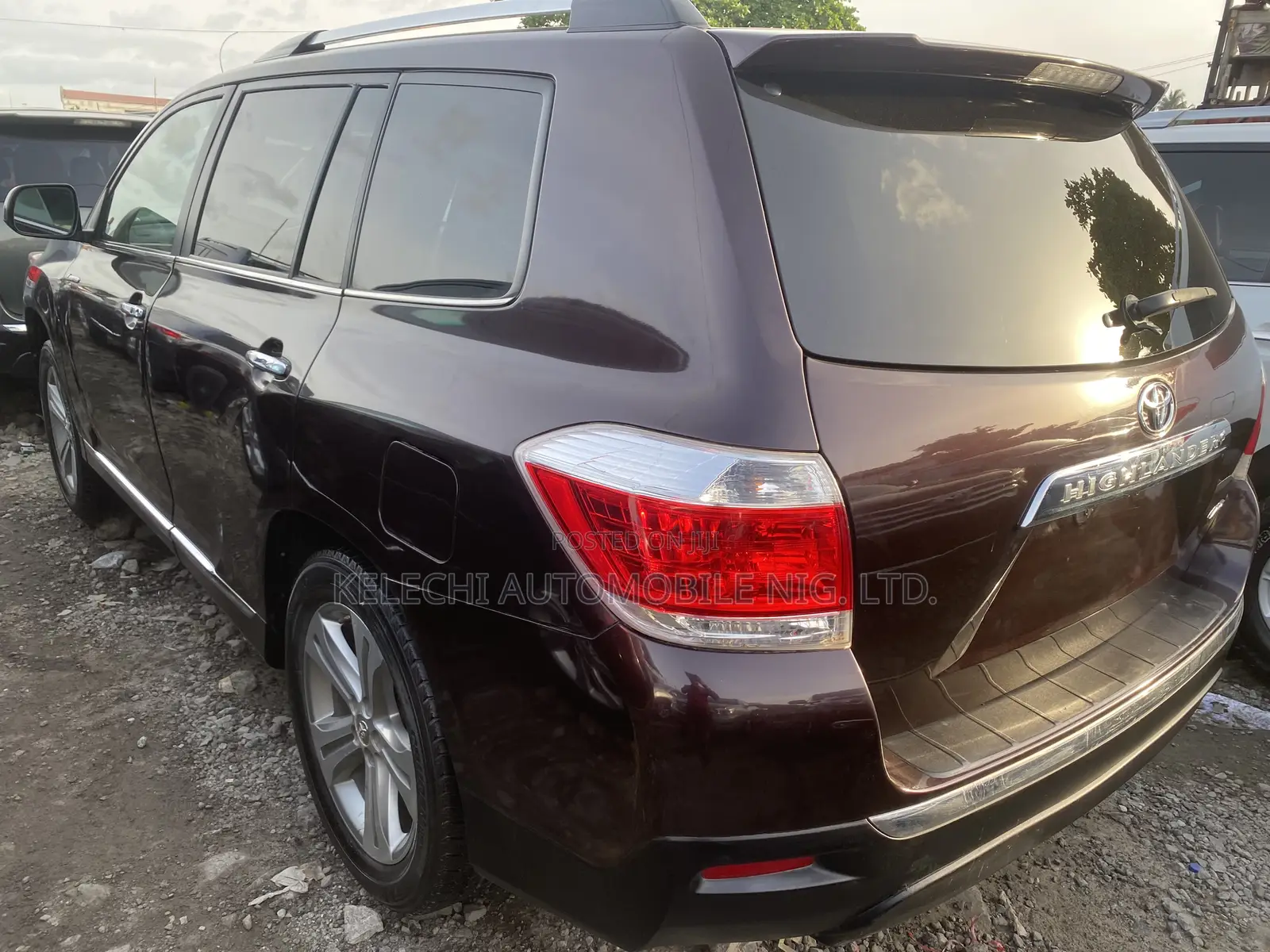 Toyota Highlander Limited 2012 Purple