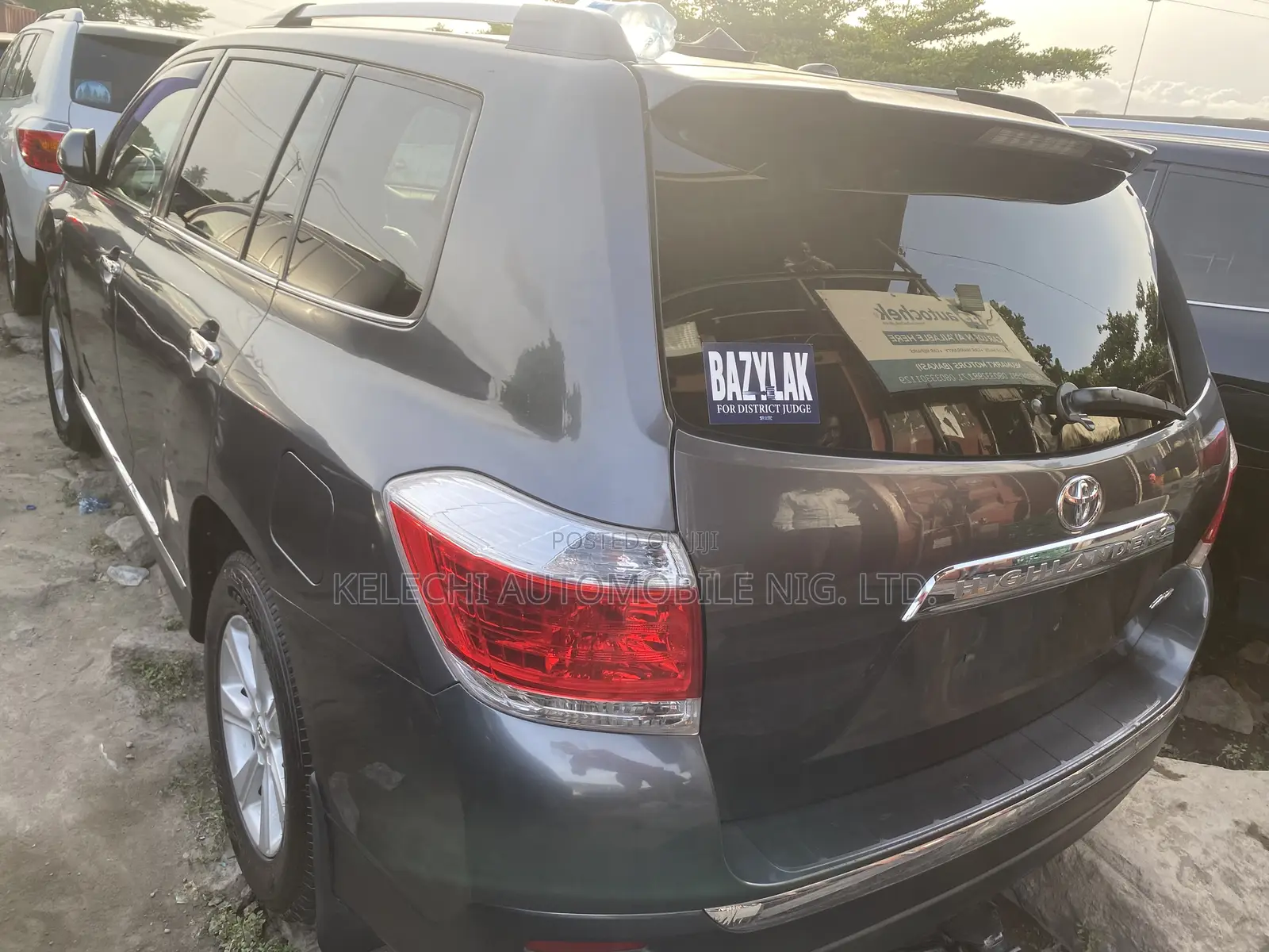 Toyota Highlander 2012 Gray
