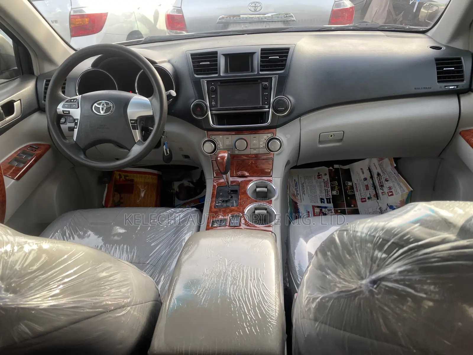 Toyota Highlander Limited 3.5l 4WD 2013 Black