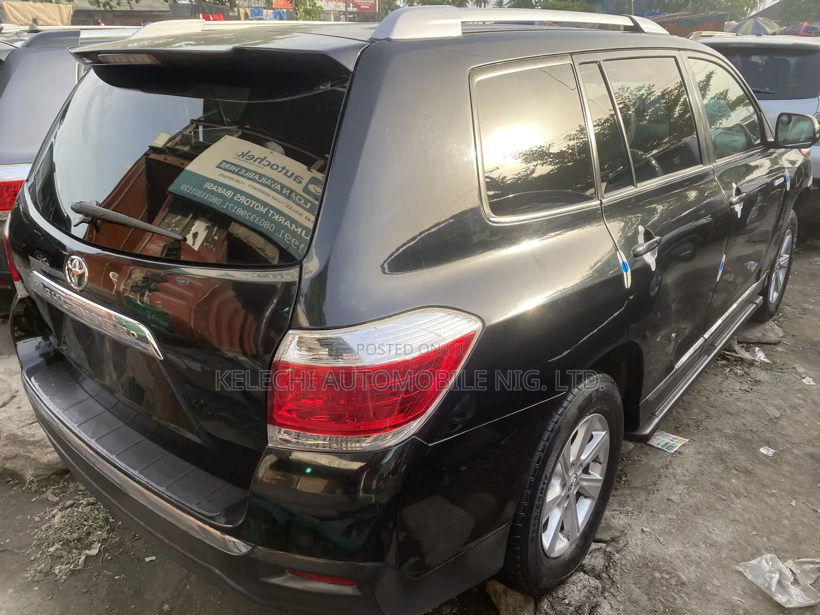 Toyota Highlander Limited 3.5l 4WD 2013 Black