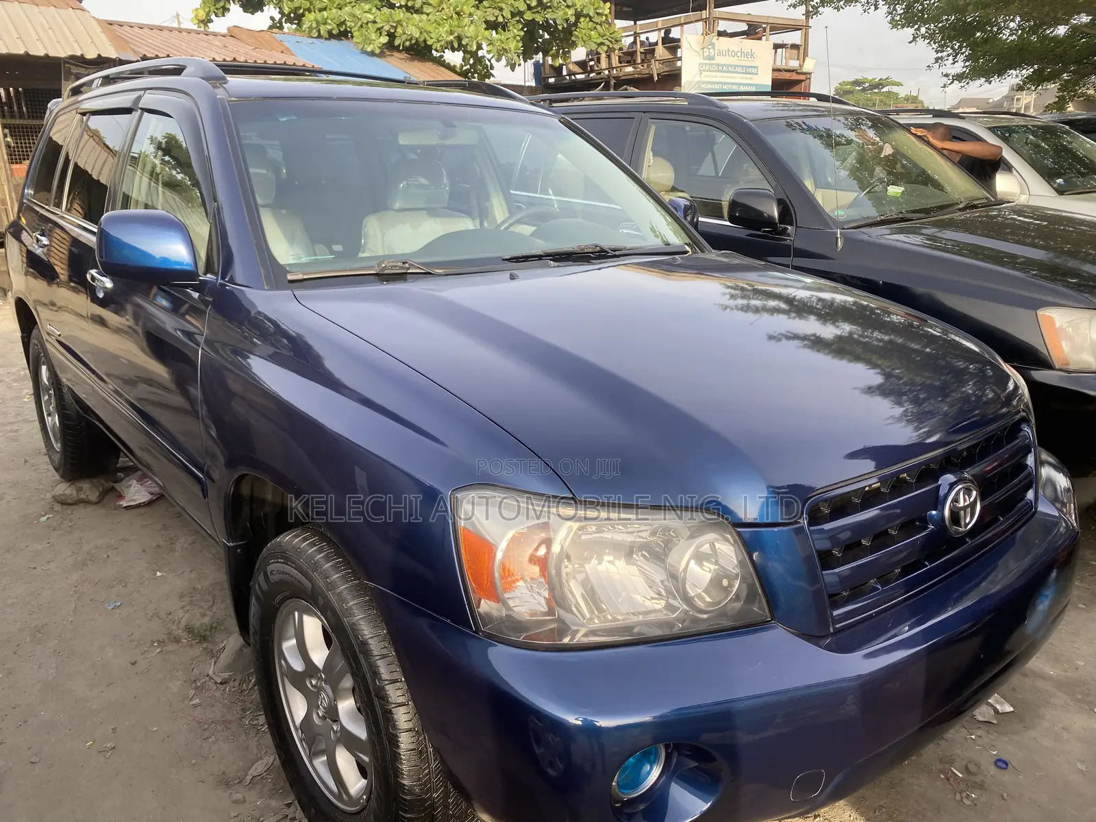 Toyota Highlander V6 2006 Blue