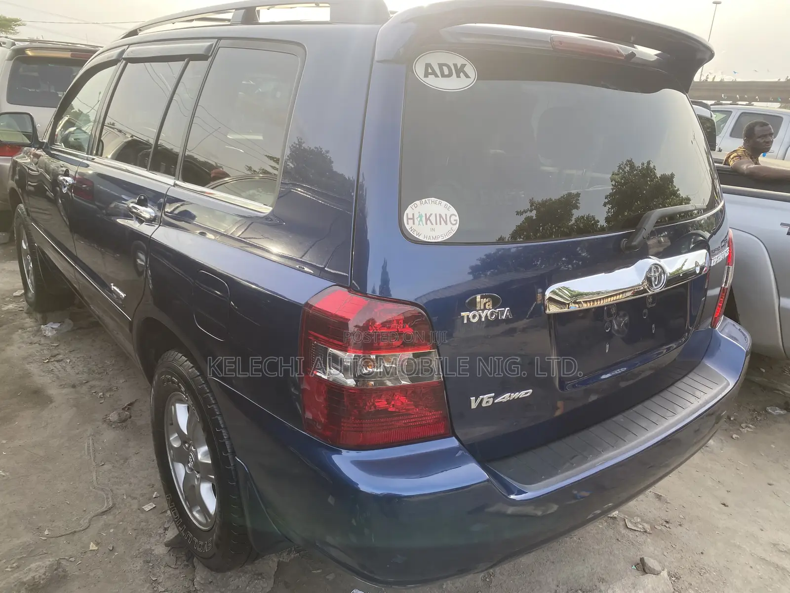 Toyota Highlander V6 2006 Blue