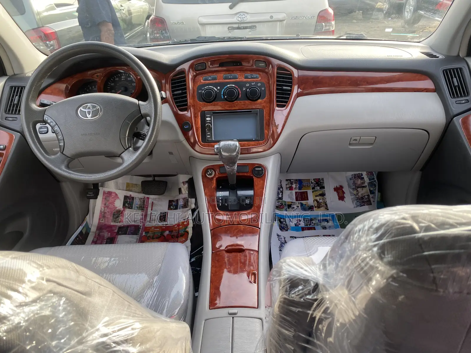Toyota Highlander V6 2006 Blue