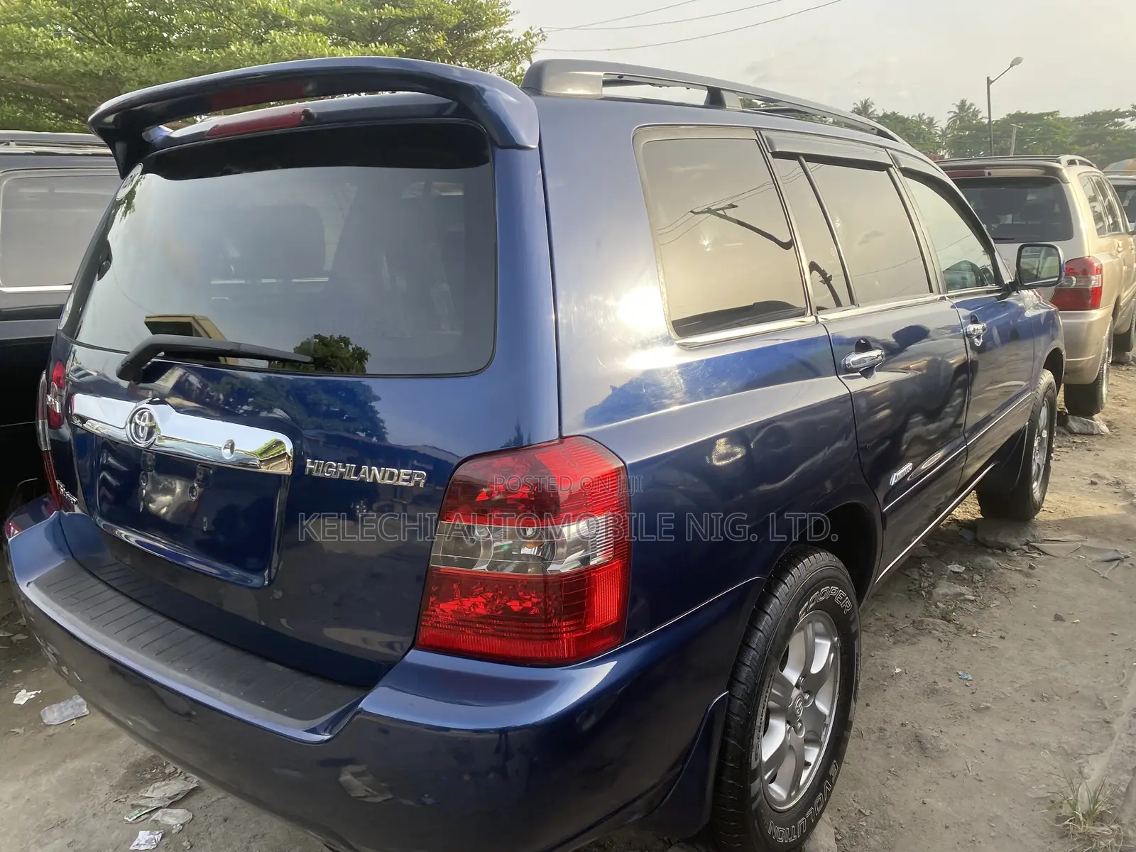 Toyota Highlander V6 2006 Blue