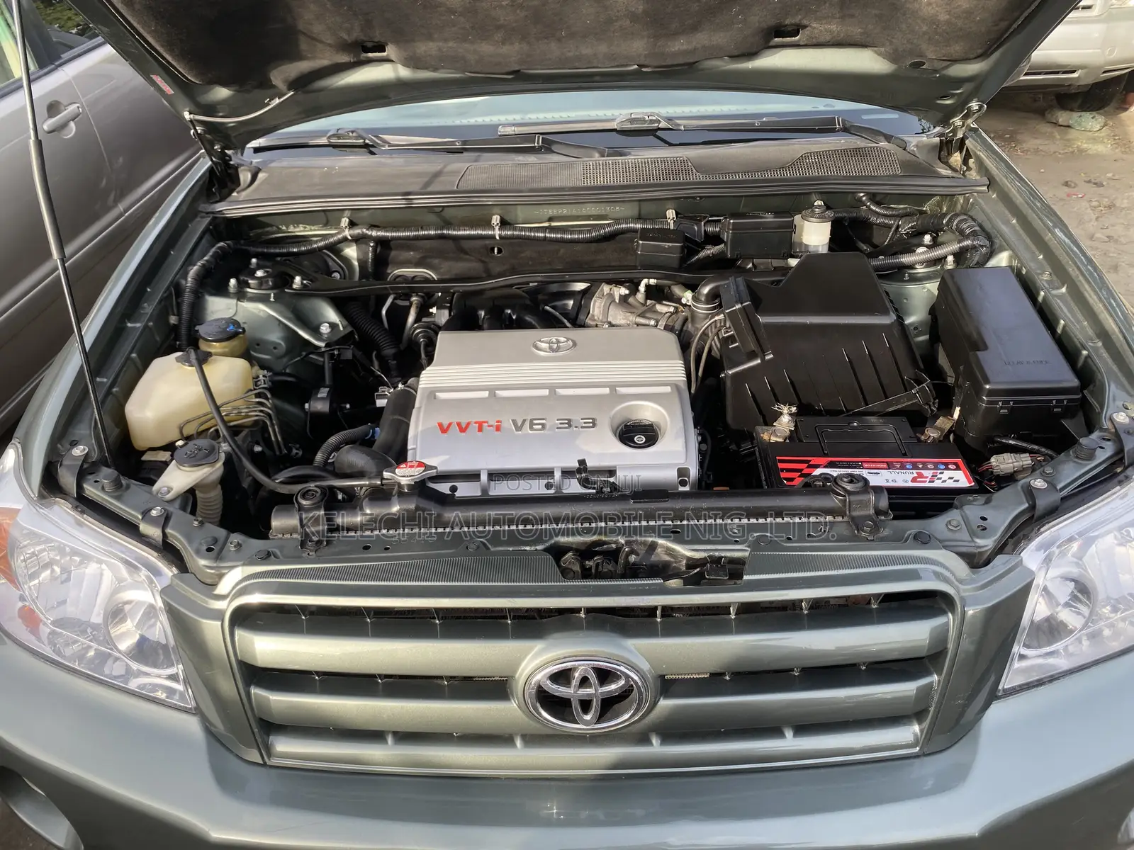 Toyota Highlander Limited V6 2006 Green