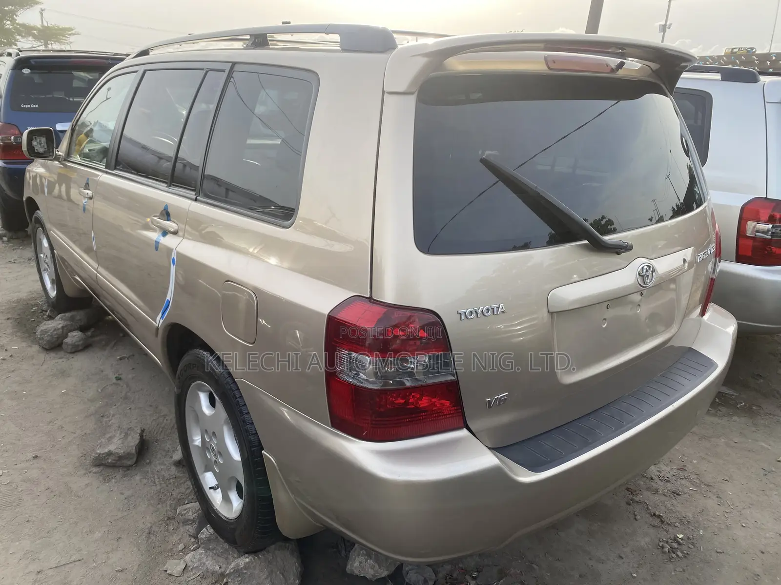 Toyota Highlander Limited V6 4x4 2007 Gold