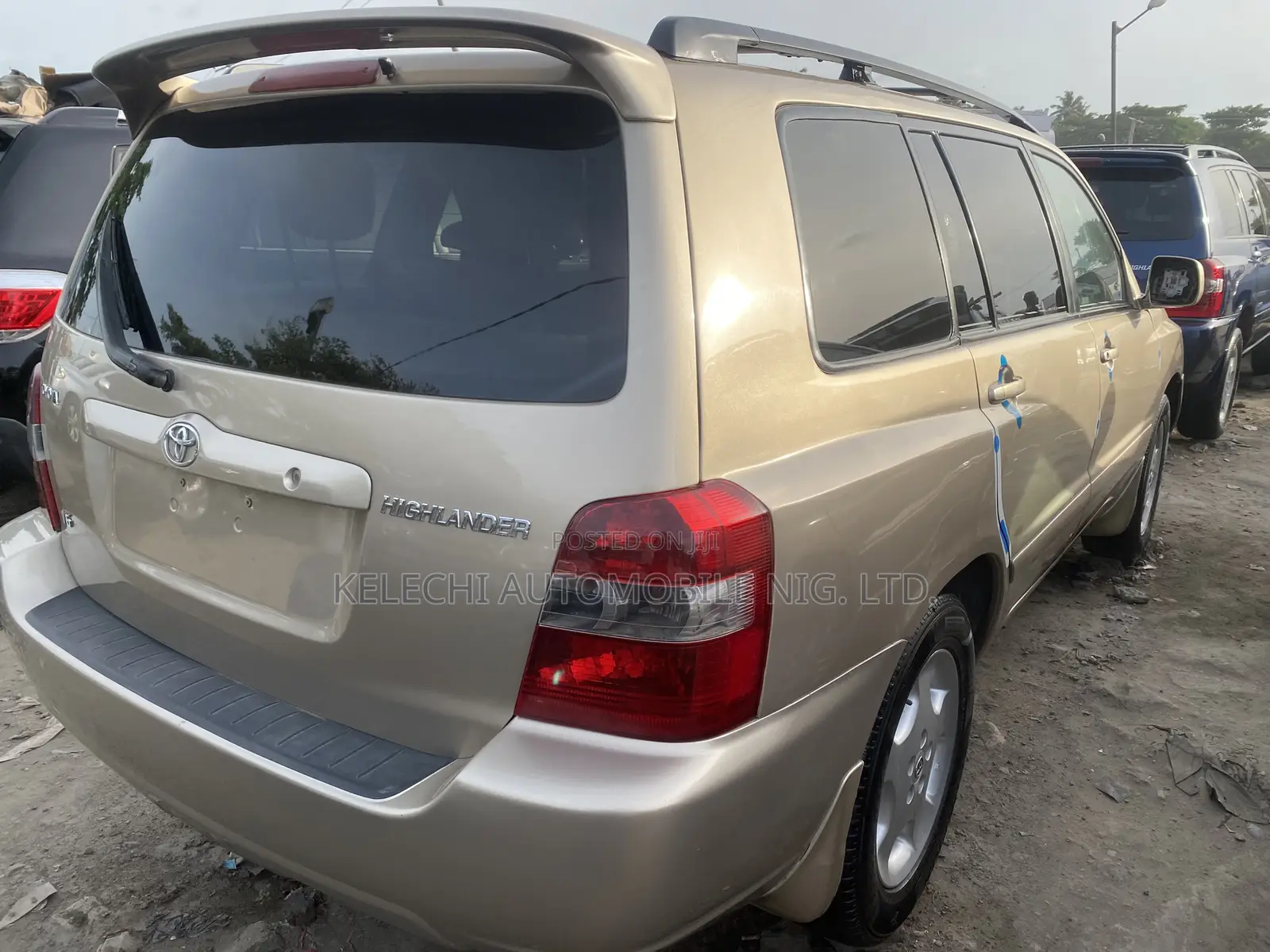 Toyota Highlander Limited V6 4x4 2007 Gold
