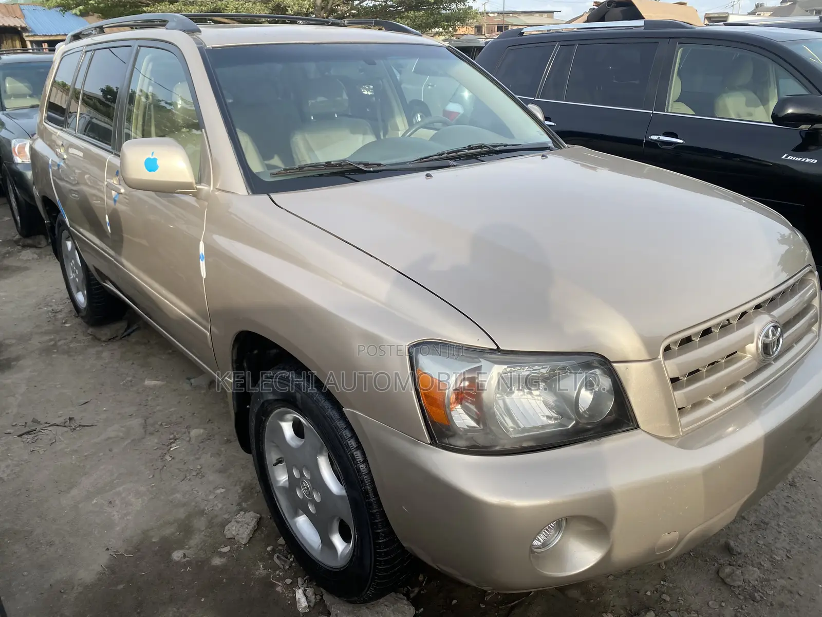 Toyota Highlander Limited V6 4x4 2007 Gold