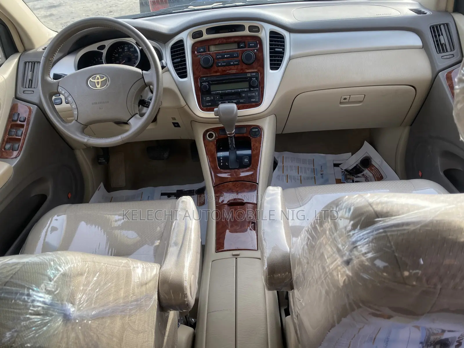 Toyota Highlander Limited V6 4x4 2007 Gold