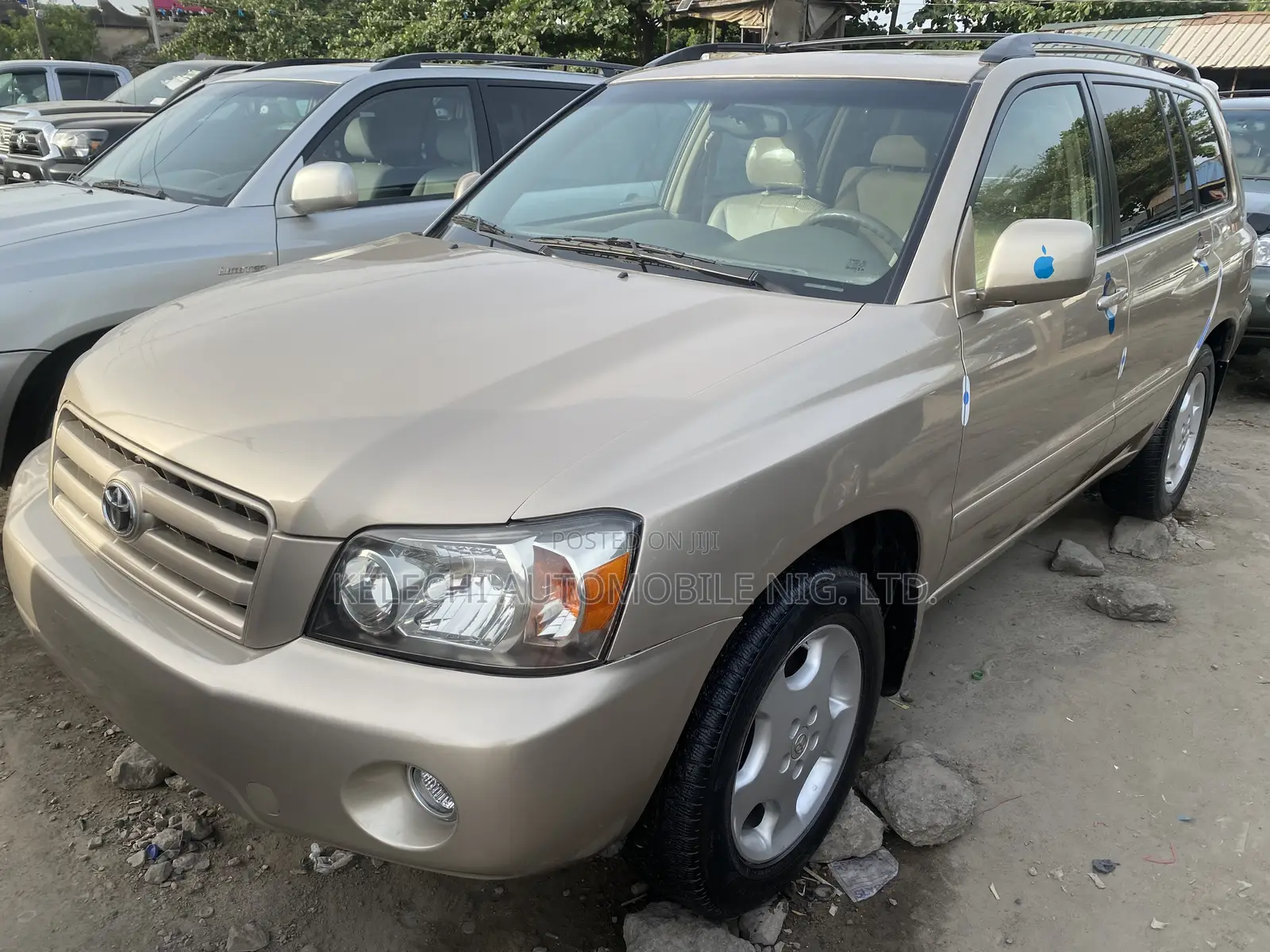 Toyota Highlander Limited V6 4x4 2007 Gold