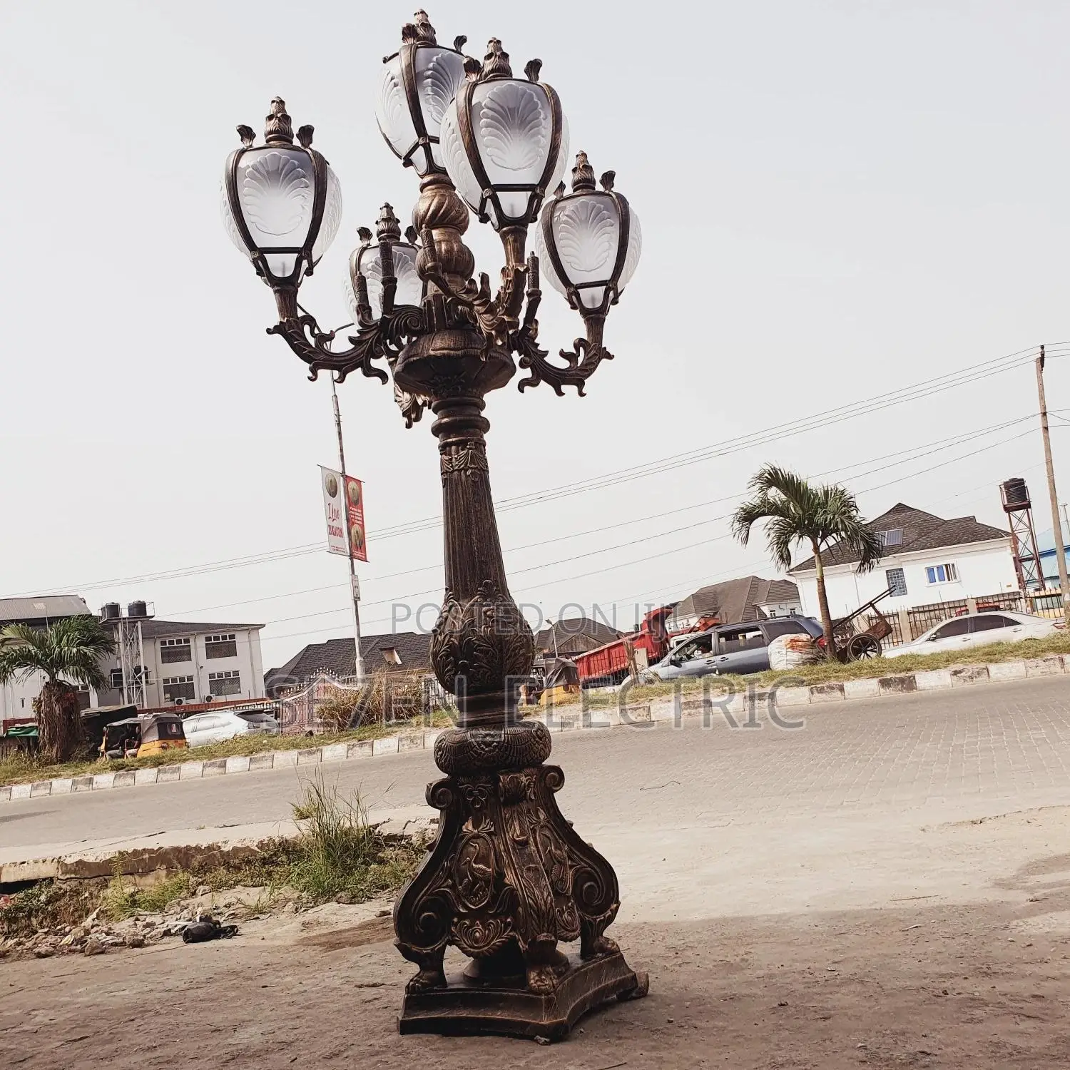 Big Garden Light for Men That Matters 100% CAST ANTI RUST