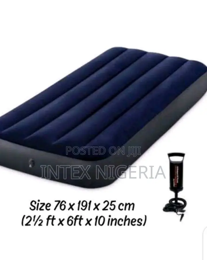 Intex Inflatable Cot Size Air Bed