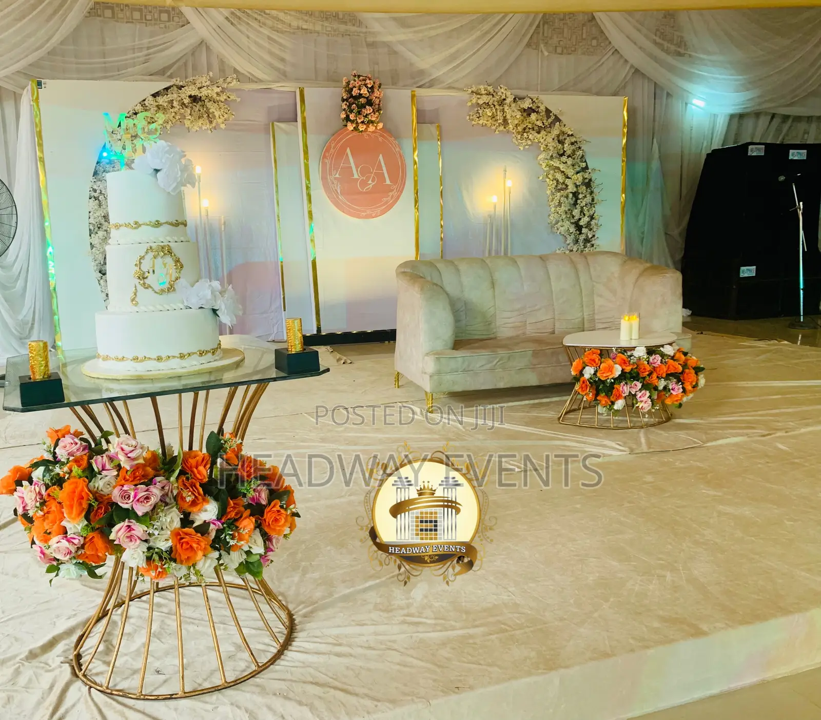Wedding Decoration in Ikorodu by Headway Events