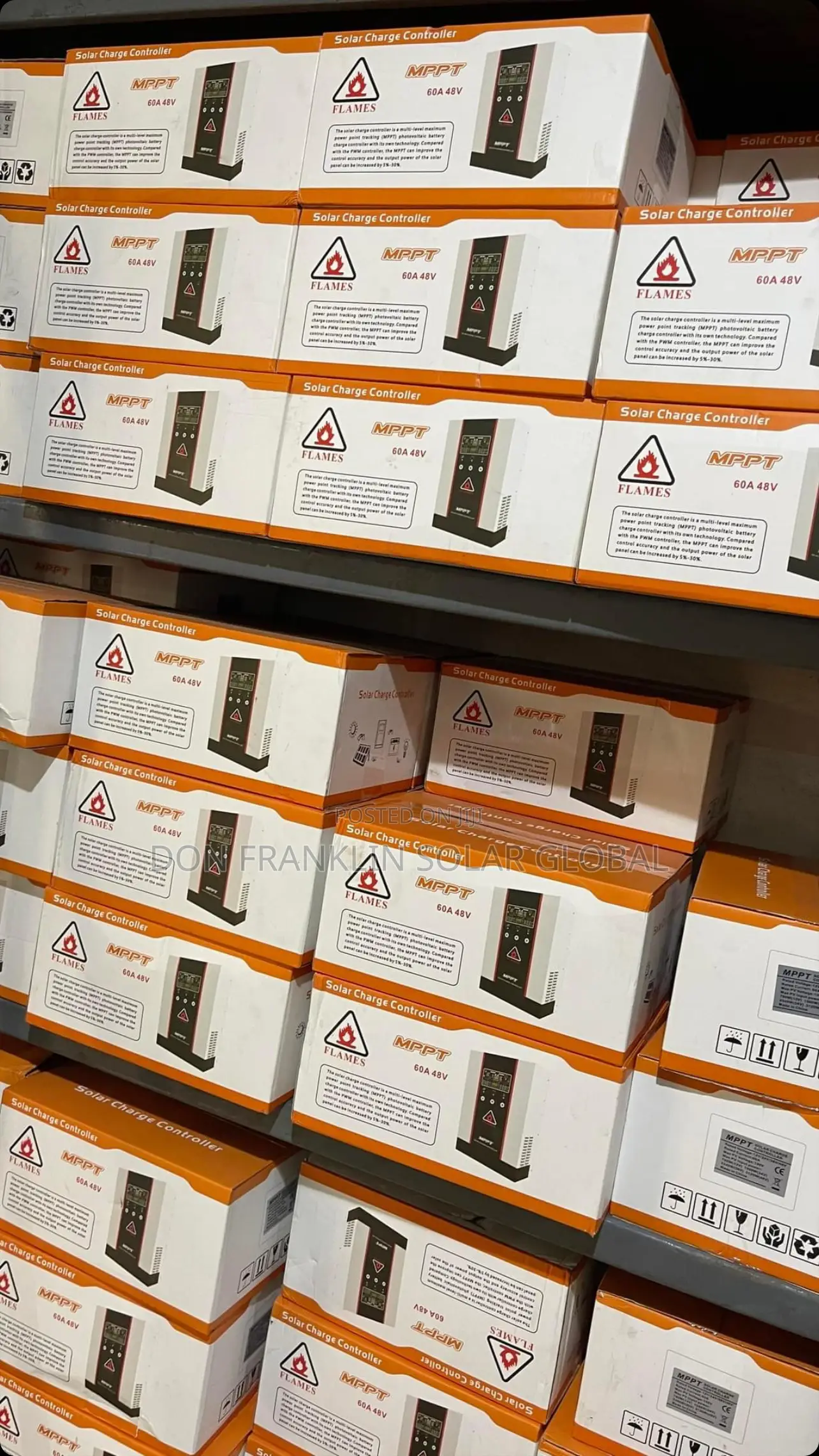 60ah/24v/48v Flame MPPT Solar Charge Controller