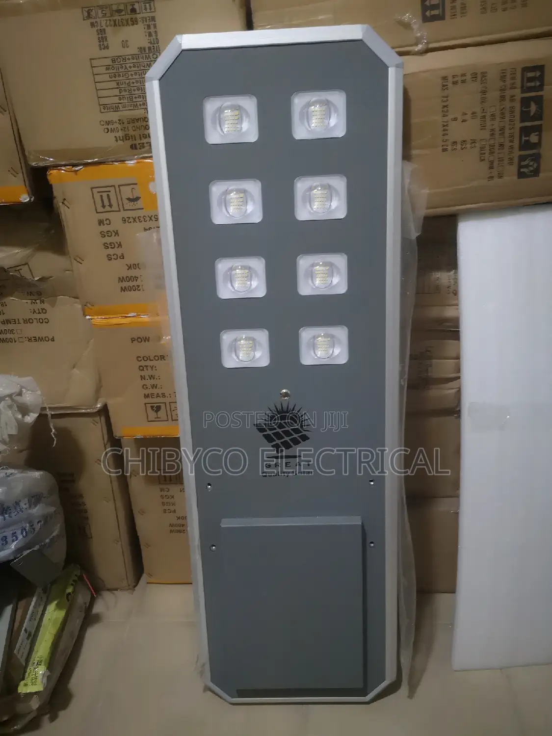 200w 8eyes Solar Street Light