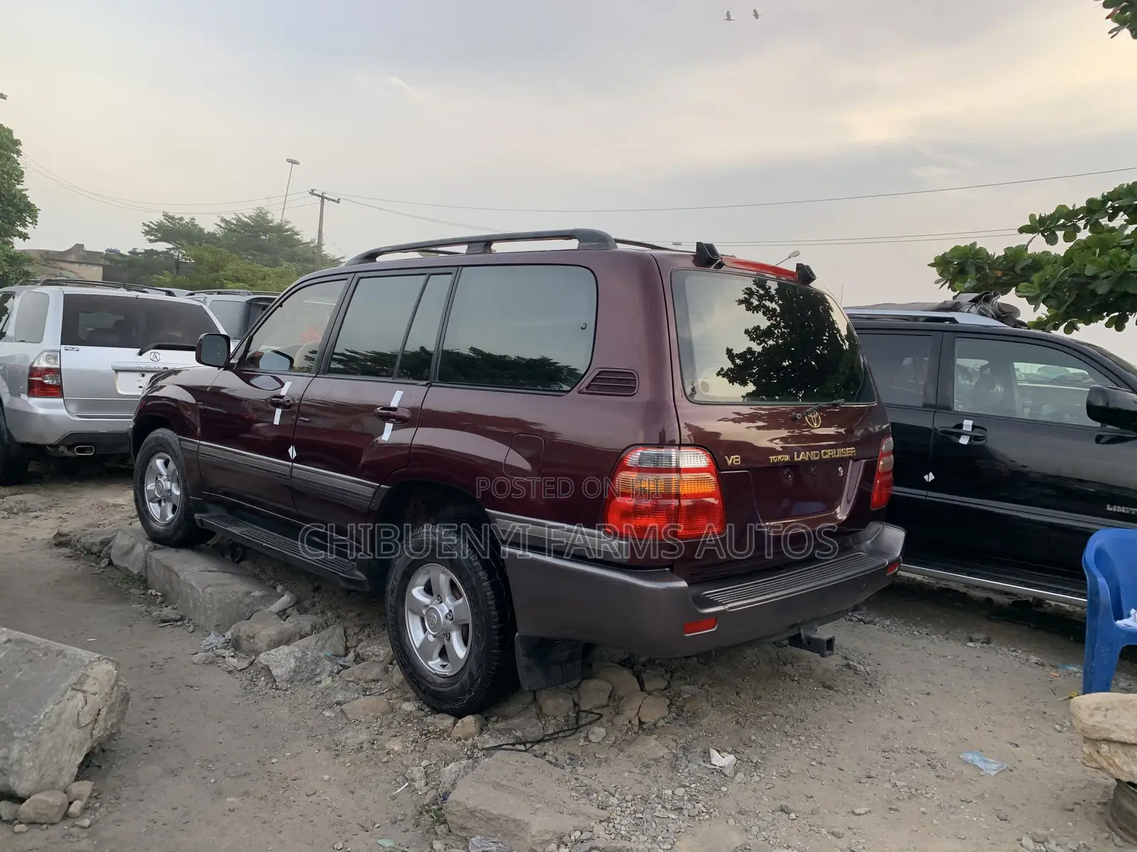 Toyota Land Cruiser 4x4 2005 Red