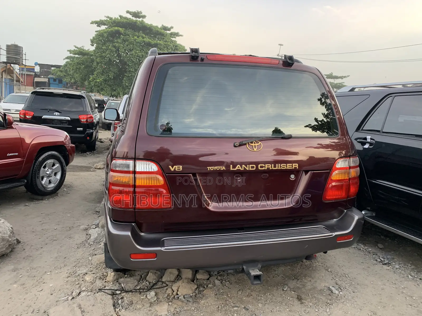 Toyota Land Cruiser 4x4 2005 Red