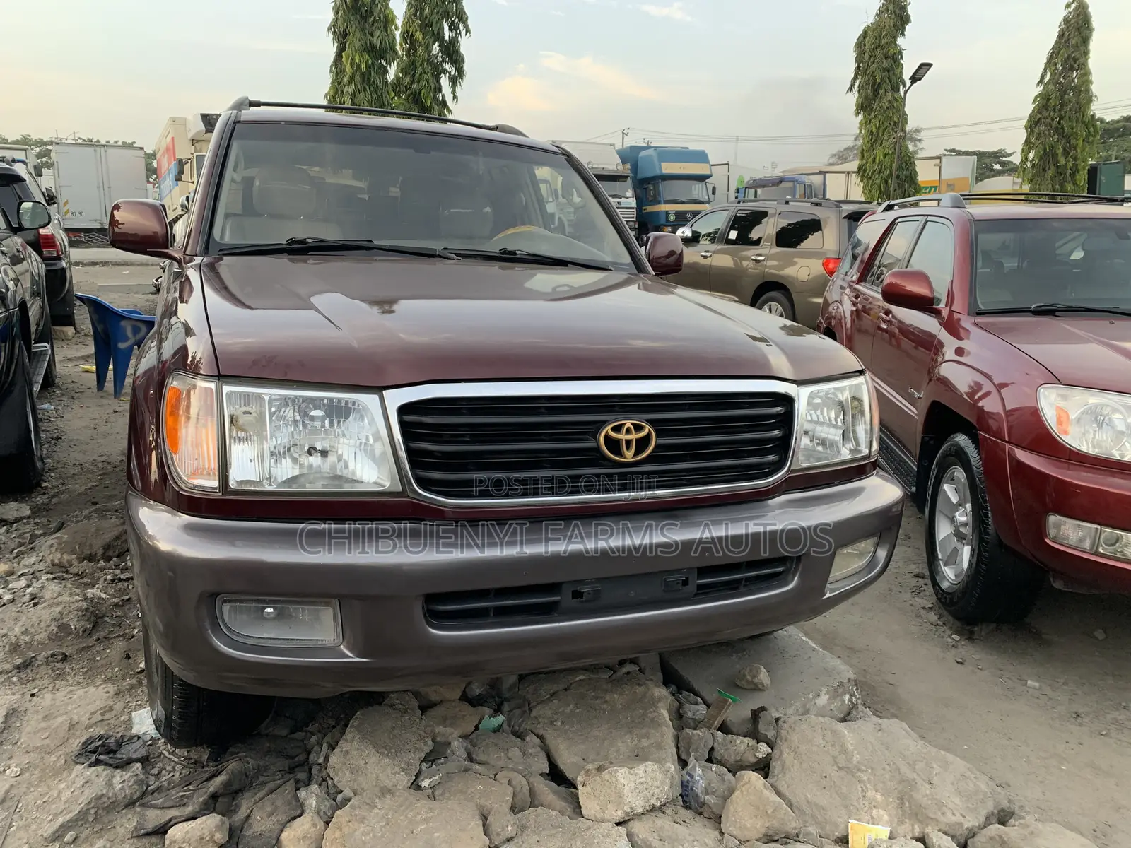 Toyota Land Cruiser 4x4 2005 Red