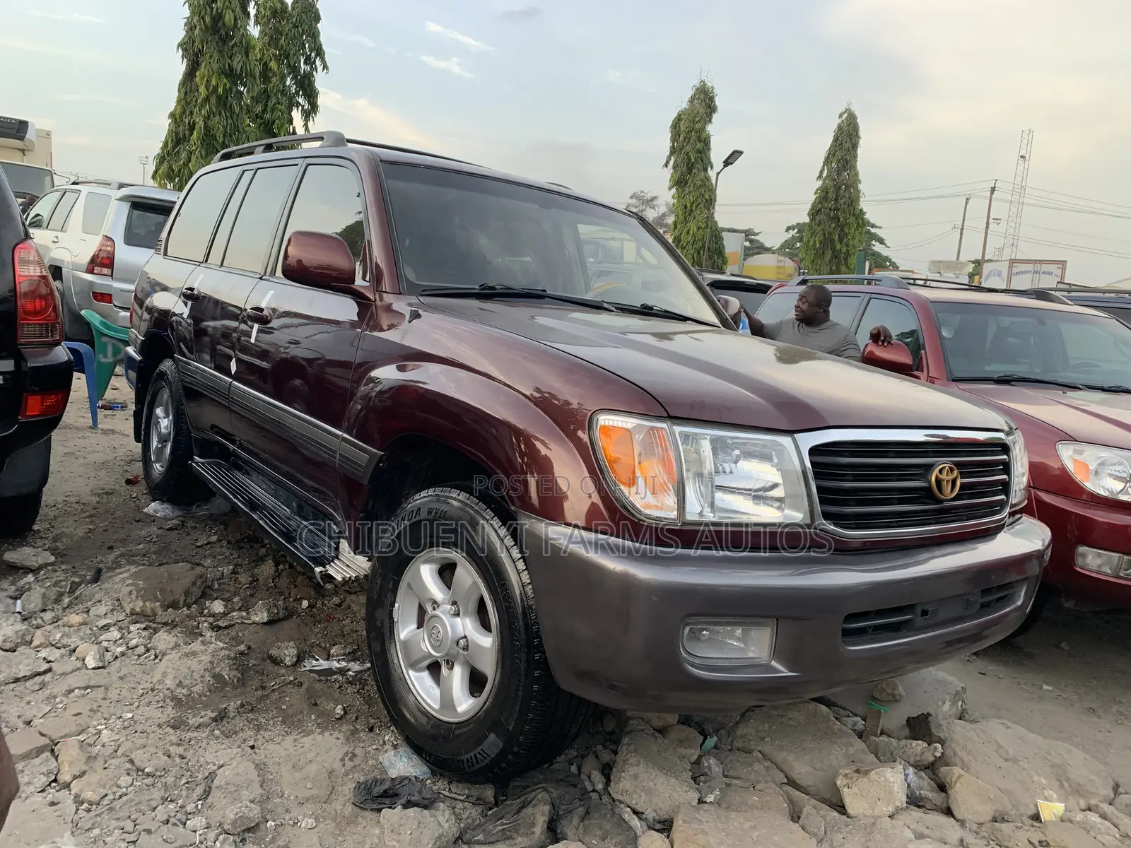 Toyota Land Cruiser 4x4 2005 Red