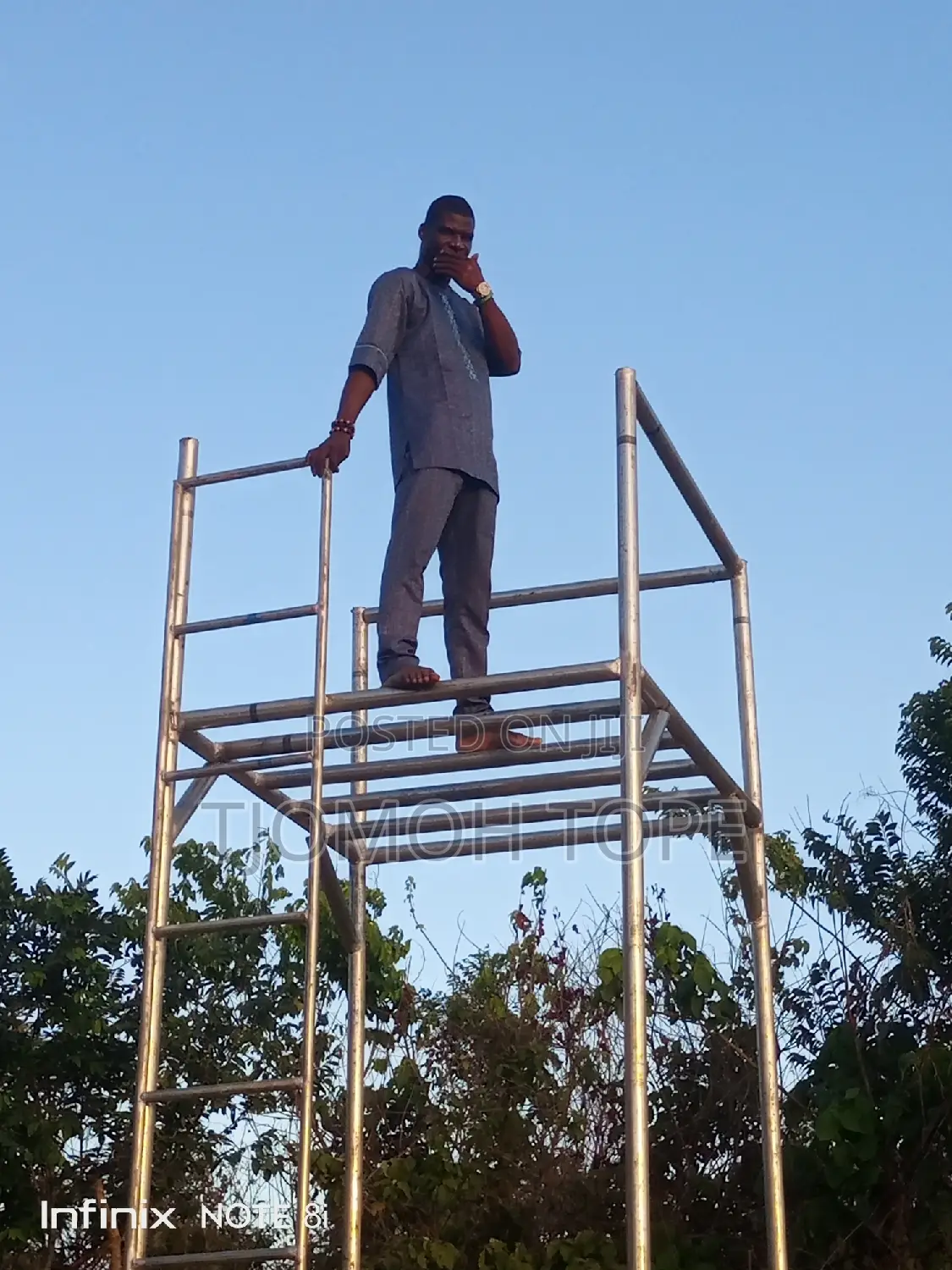 Steal Water Tank Stand of Any Type of Design You Want