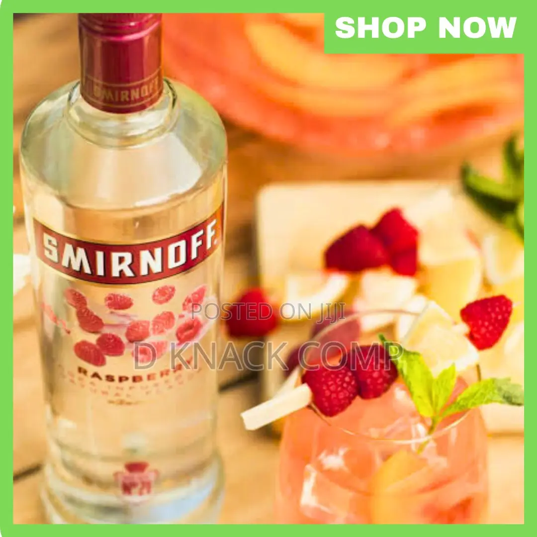 Smirnoff Raspberry Vodka 1L