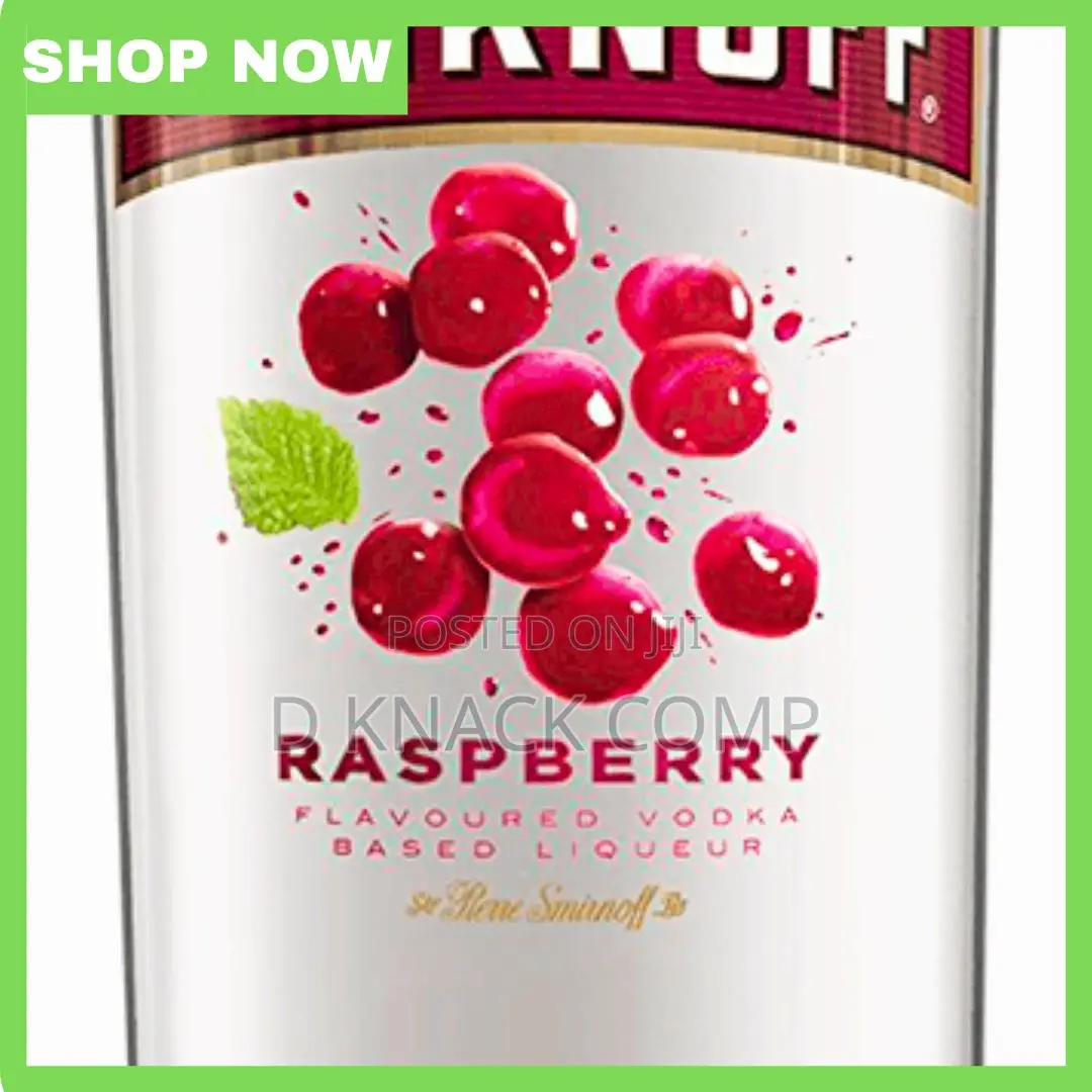 Smirnoff Raspberry Vodka 1L