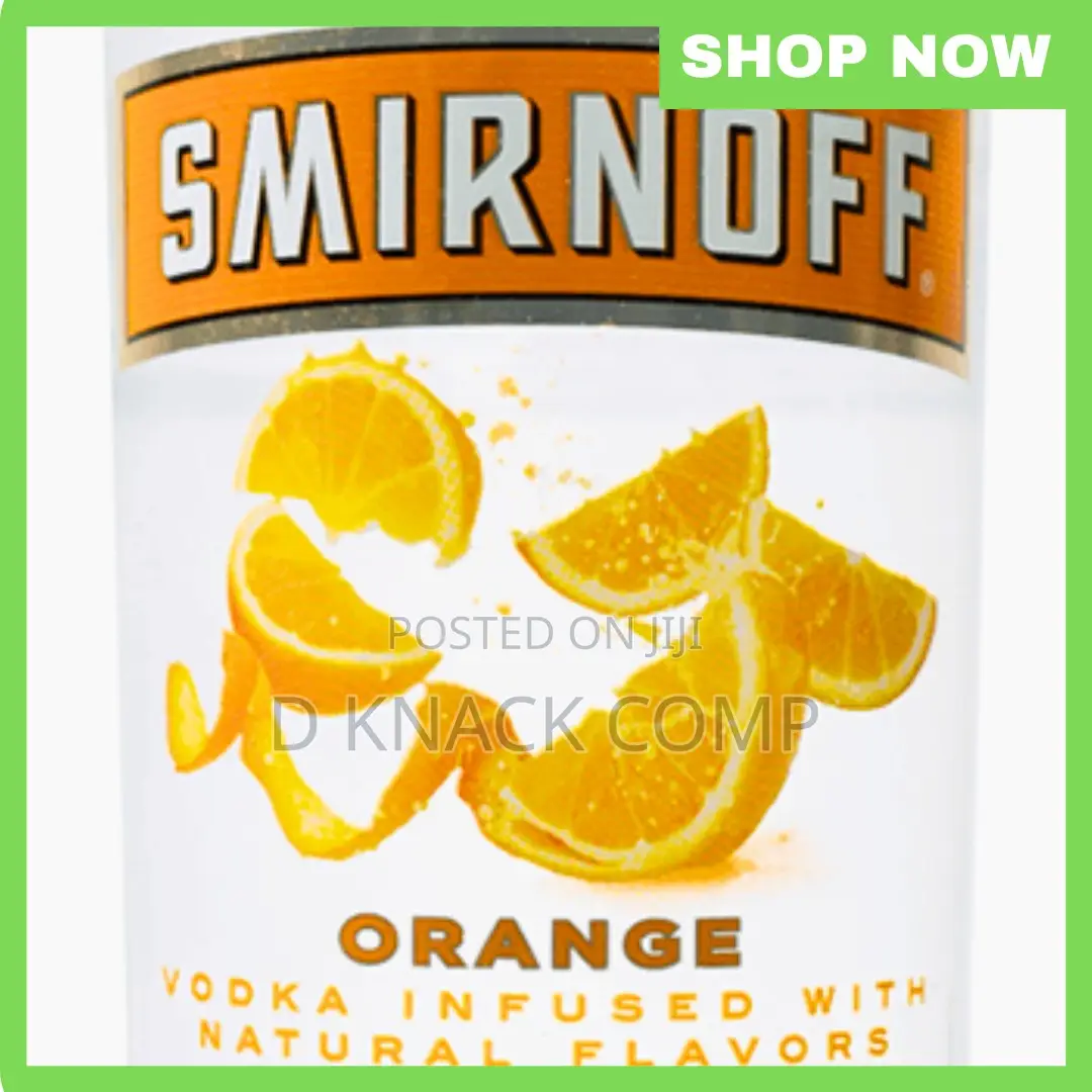 Smirnoff Orange Vodka 1L