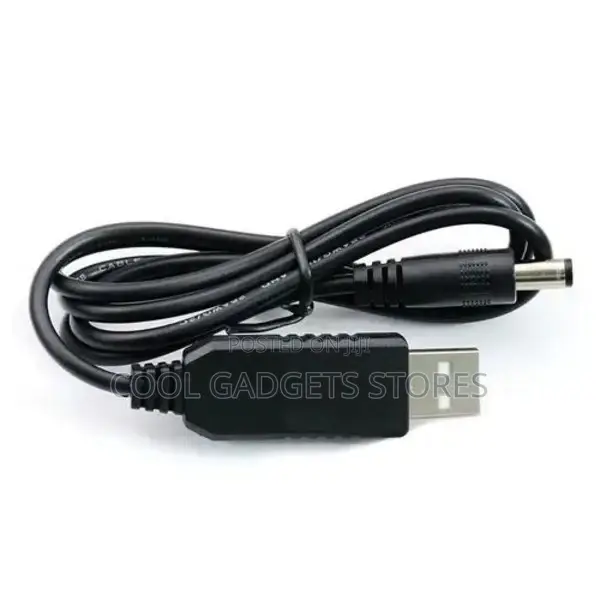 5v to 12v Router Usb Cable Compatible With Power Bank
