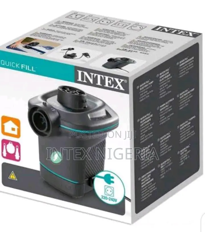 INTEX Quick-Fill AC Electric Pump 220-240v