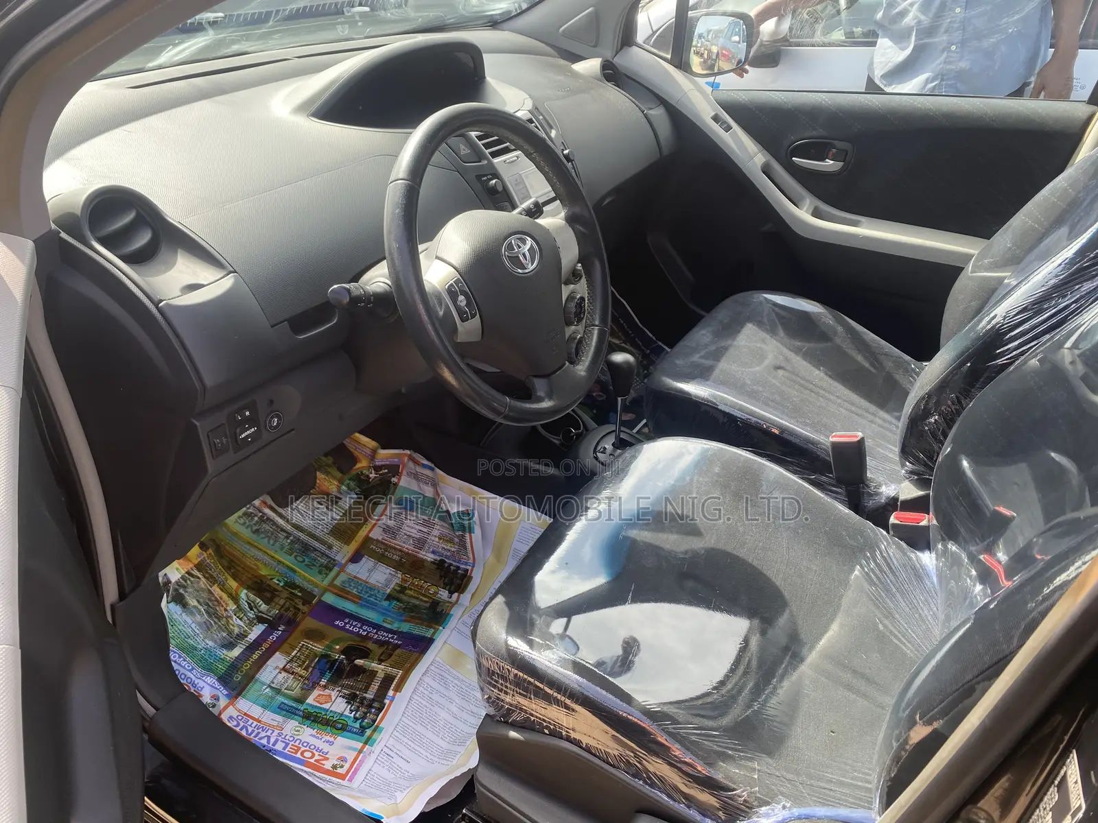 Toyota Yaris 2008 Black