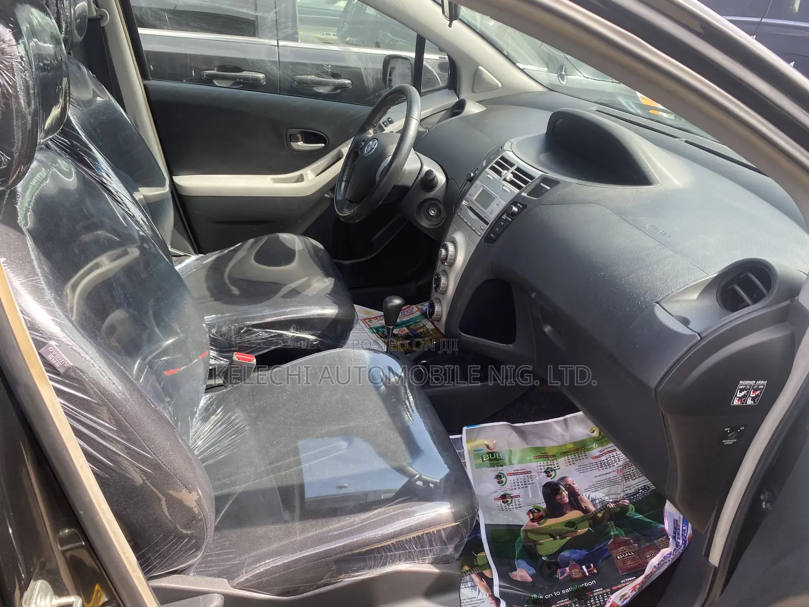 Toyota Yaris 2008 Black