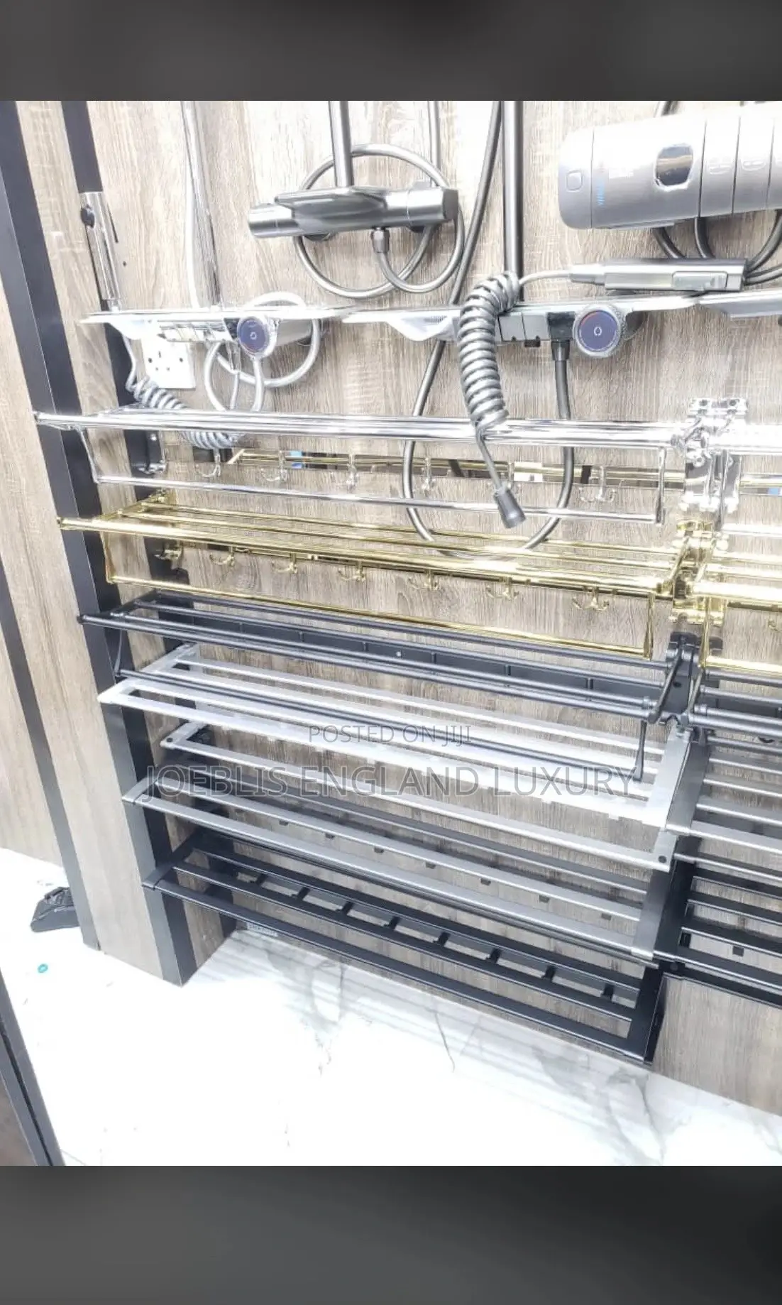 Multiple Bathroom Towel Rail by 90