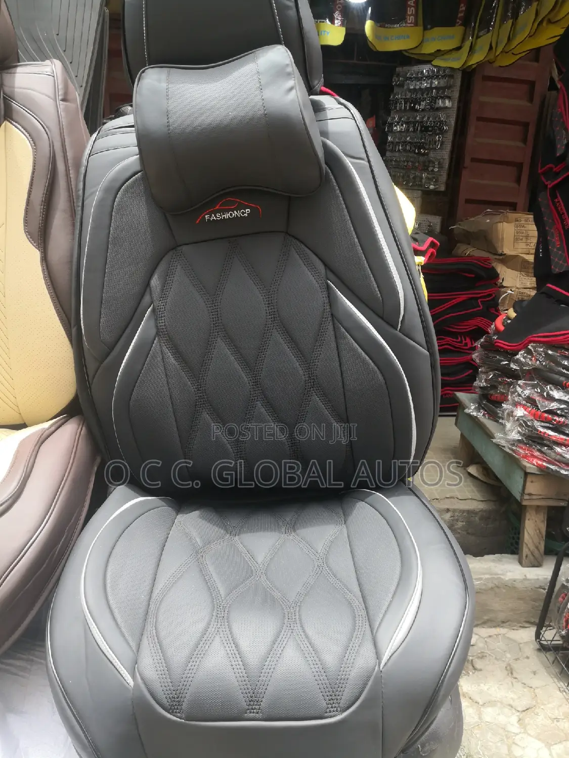 Original Seat Cover Pure Black Ach