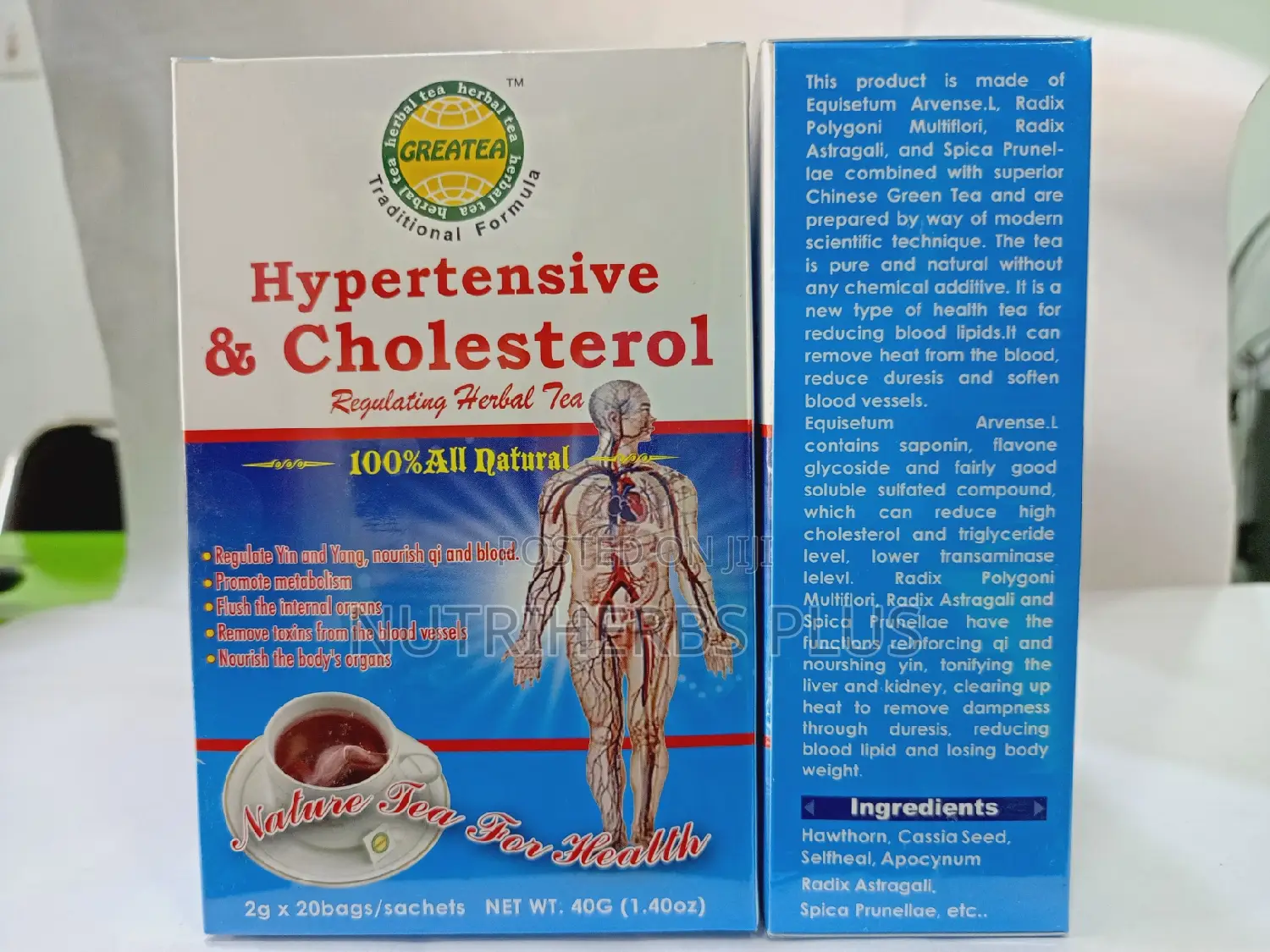 Permanent Treatment for Hypertension and Cholesterol