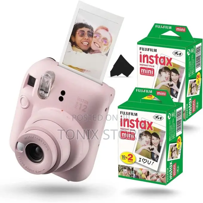 Fujifilm Instax Mini 12 Camera Complete Set