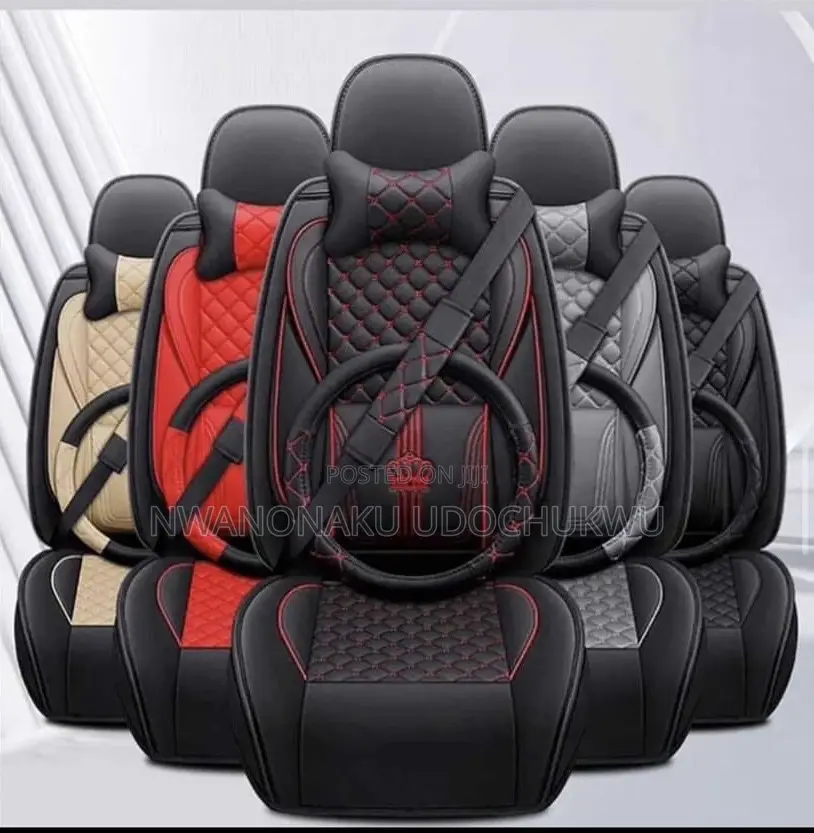 D9 Red and Black Seat Cover