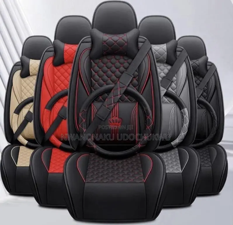 D9 Red and Black Seat Cover
