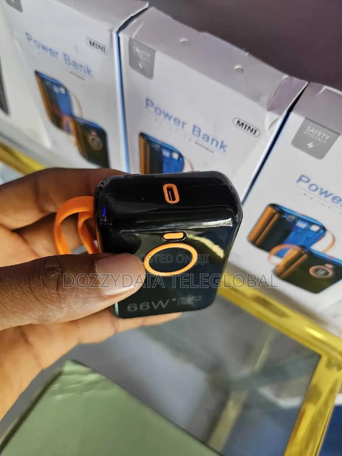Super-Fast 66W Power Bank, 15,000mah Portable Powerbank